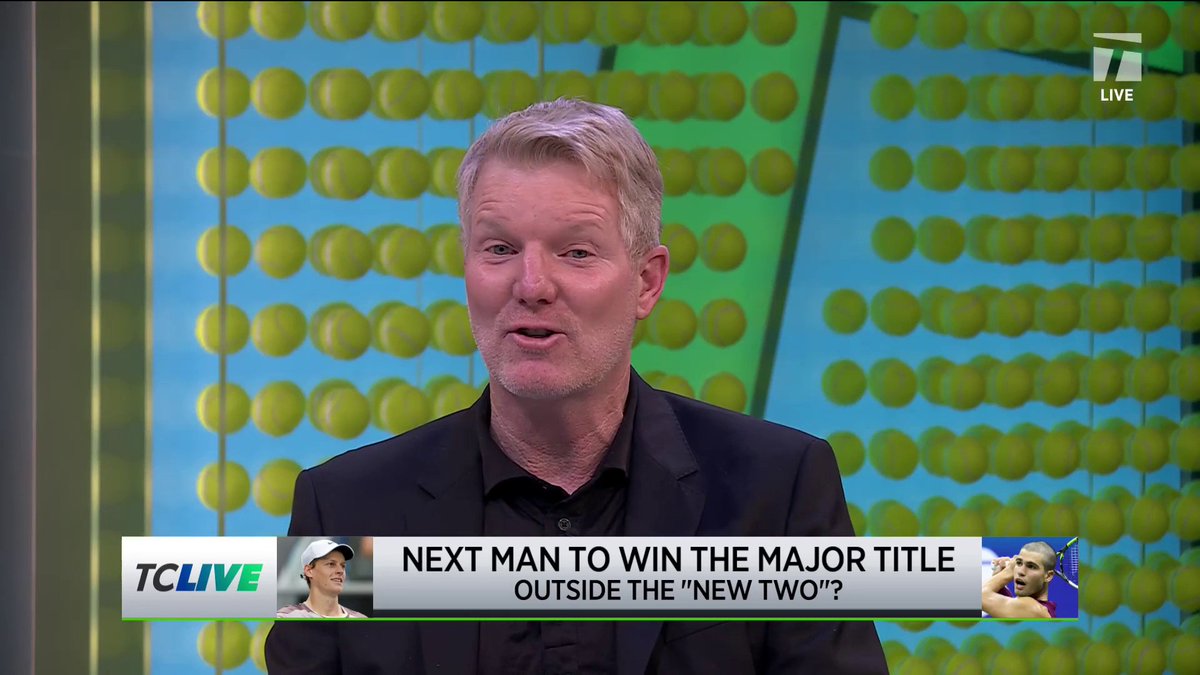 Next major champ outside Sincaraz? Jim Courier likes Jack Draper 🔮