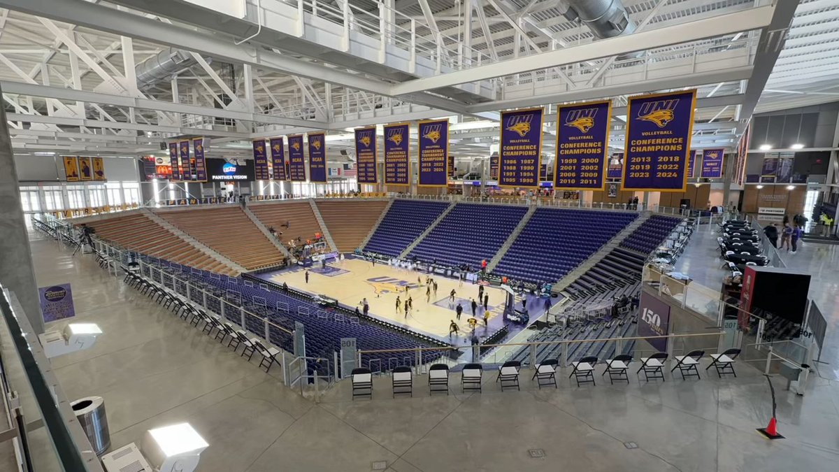 🚨 UNI WOMEN'S SPORTS HISTORY!🚨 Today's attendance sets the women's sporting event record inside the McLeod Center and is the FIFTH-HIGHEST attendance across ALL SPORTS inside the McLeod! #EverLoyal | #1UNI