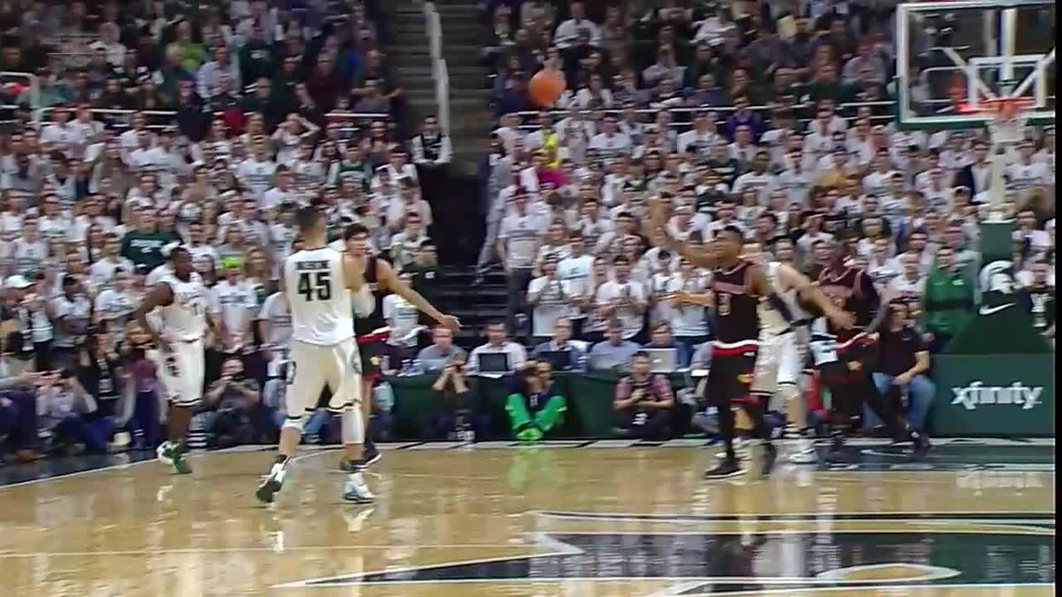 HBD, Denzel Valentine! 🥳 We're celebrating with some of the Michigan State Men's Basketball legend's best assists from his 2016 Big Ten Conference POY campaign.