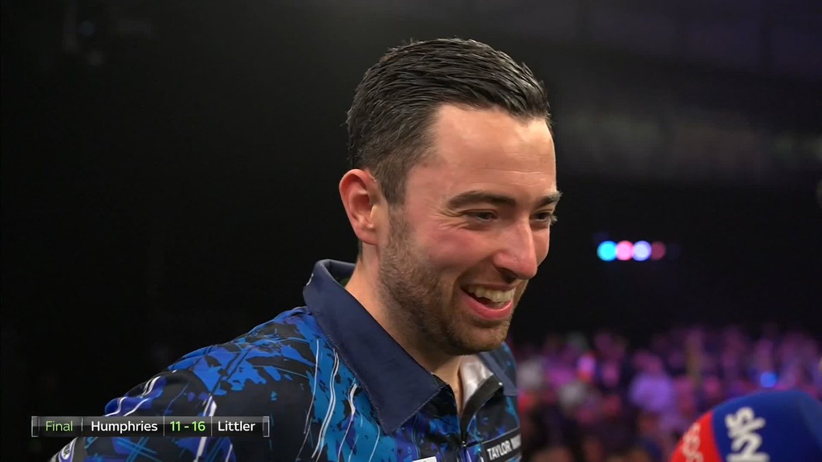 "I'm going to win the Worlds" ๐ A defiant Luke Humphries discusses his Grand Slam of Darts campaign after defeat to Luke Littler in the final ๐ฃ๏ธ
