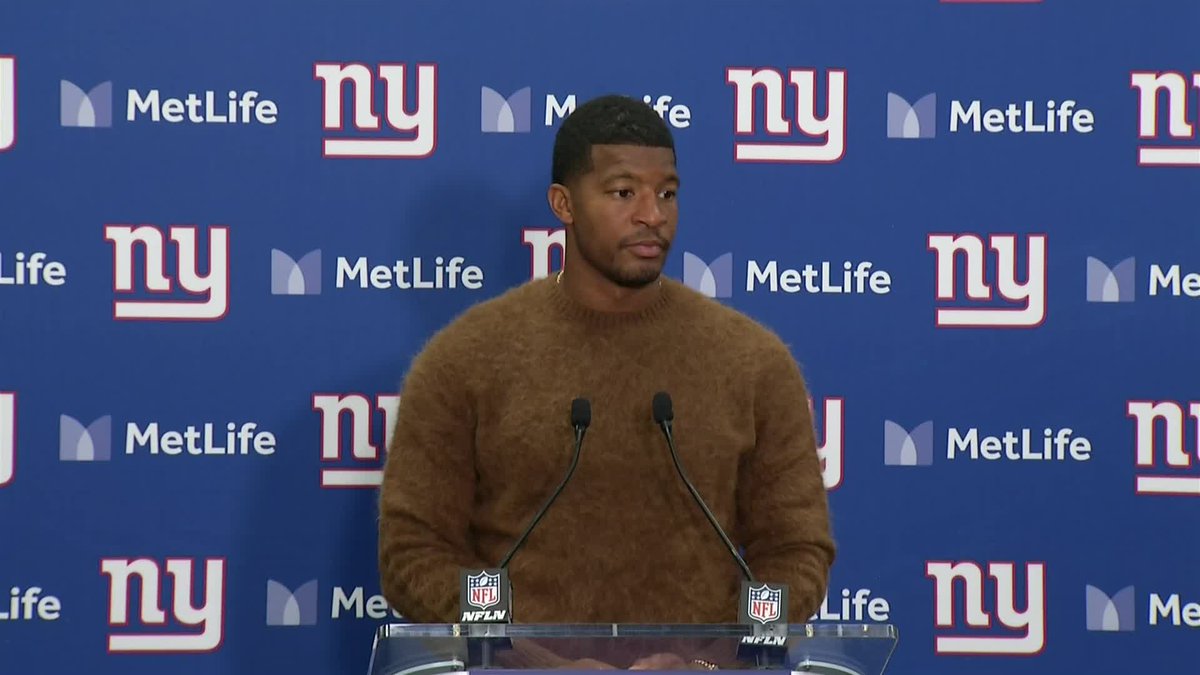 Jameis Winston says he was "so grateful" to be starting at quarterback today: "I really wanted to win for these guys"