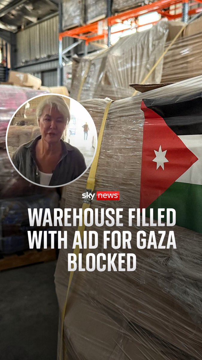 Warehouses filled with vital aid for Gaza have been blocked by Israel, despite the ceasefire mandating the passage of humanitarian aid. The UNRWA has criticised Israel as Palestinians face heavy rain and cold weather amid the rubble 🔗Read more: