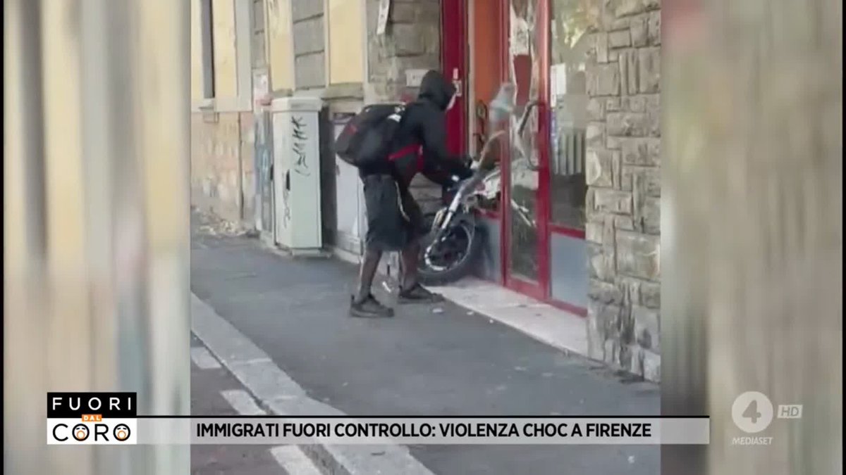 #Firenze, la seconda città più insicura d'Italia: rapine, furti e violenze sessuali sono cresciuti del 7,4% rispetto al 2023. Il servizio di Cristina Mastrandrea a #Fuoridalcoro