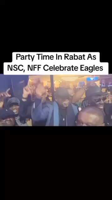 We never confirm qualifications but Azamen been don dey already dey party for Morroco