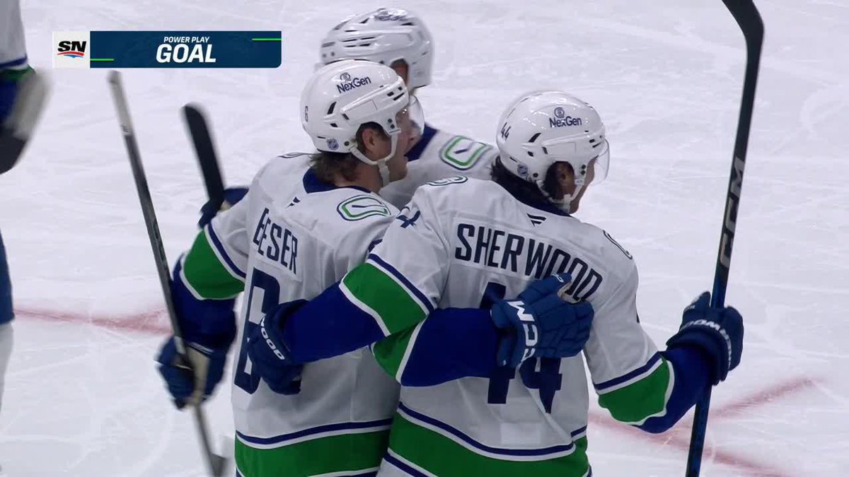 Want to see a power play goal? SHERWOOD.