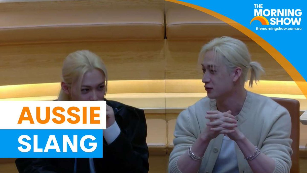 Homegrown Aussie K-pop stars Bang Chan and Felix share what slang they still use daily | The Morning Show