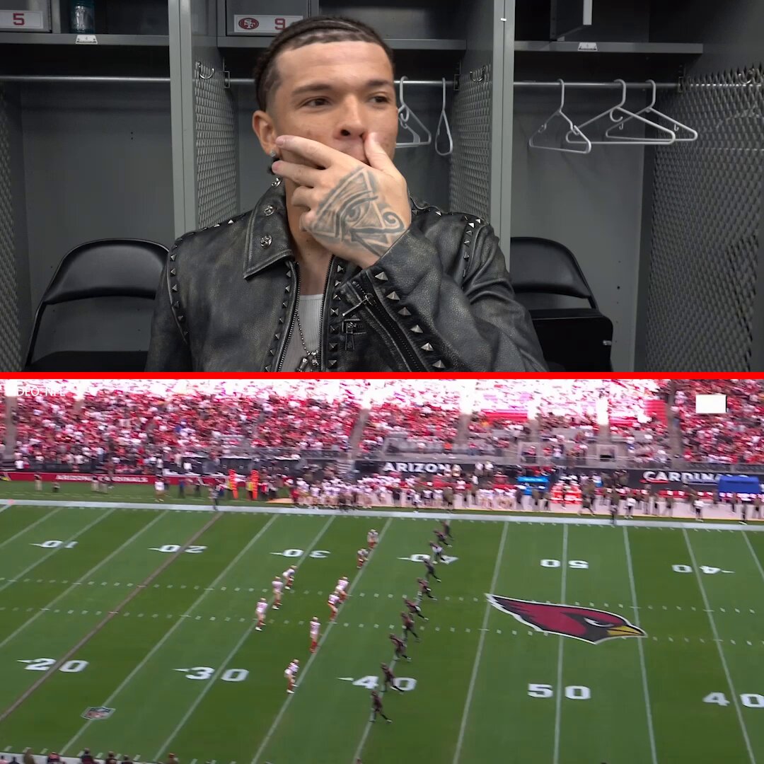 "I'm running straight at the kicker. Making sure I don't get caught by the kicker." Skyy Moore takes us through his 98-yard kick return to open up the game that fell ONE YARD short of a TD 😅 "I was running out of gas."