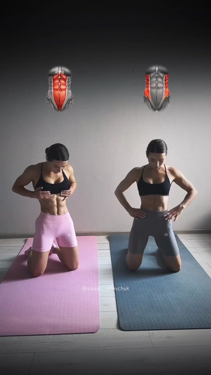 ABS: upper + lower, obliques💥