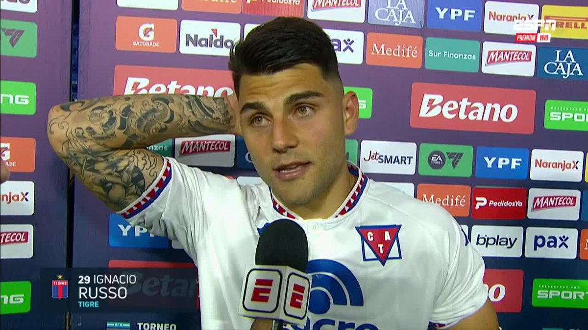 "Nacho Russo": Por sus declaraciones tras el partido de Tigre ante Boca