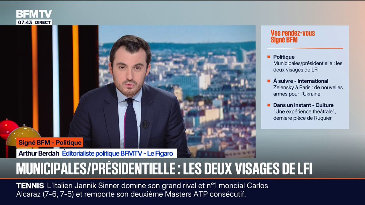 SIGNÉ BFM - Les deux visages de LFI entre municipales et présidentielle L'édito politique d'Arthur Berdah
