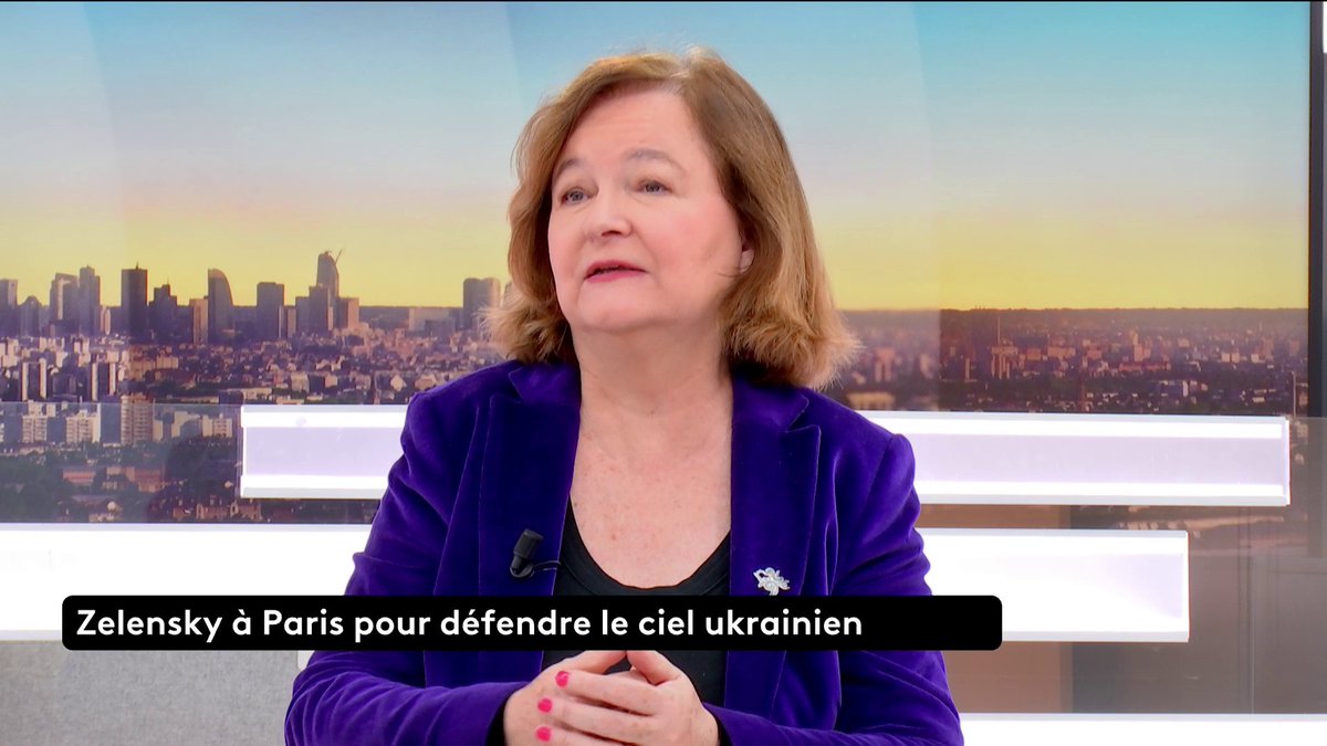 🔴 Zelensky à Paris : "Notre meilleure assurance-vie, pour notre sécurité en Europe, c'est d'aider les Ukrainiens. Il faut le faire massivement et il faut le faire vite." 🗣 Nathalie Loiseau, eurodéputée Renew, secrétaire nationale du parti Horizons. #canal16