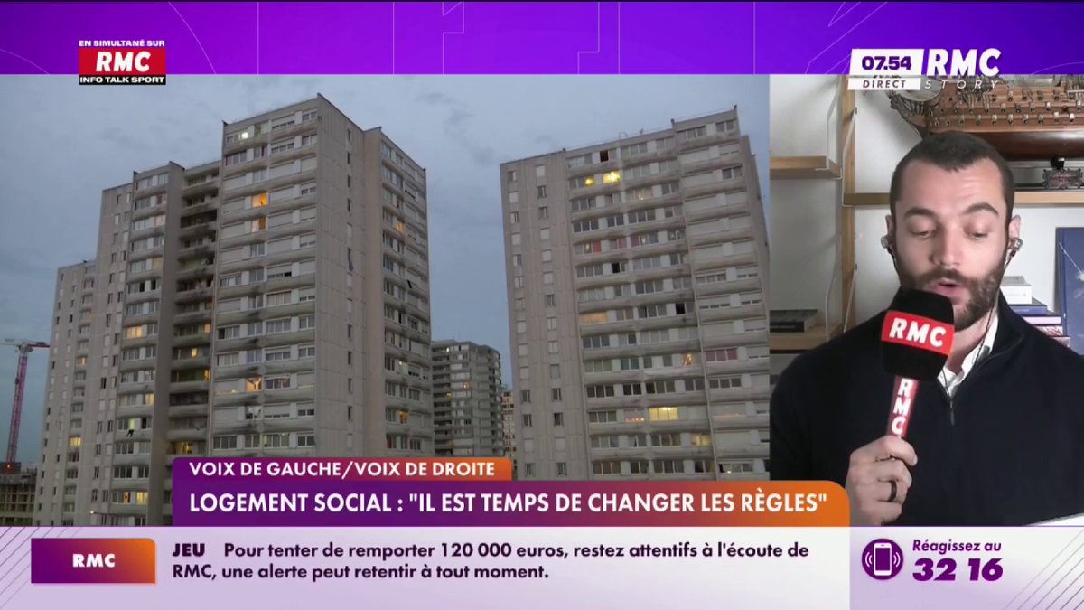 🔴 Le ministre du Logement propose d’en finir avec le logement social "à vie". Il veut des baux 3/6/9 ans, réévaluables selon la situation du foyer. 🎙️ Pour Louis Sarkozy, c’est une bonne idée et "c’est un débat qu’on aurait dû ouvrir depuis longtemps" #ApollineMatin