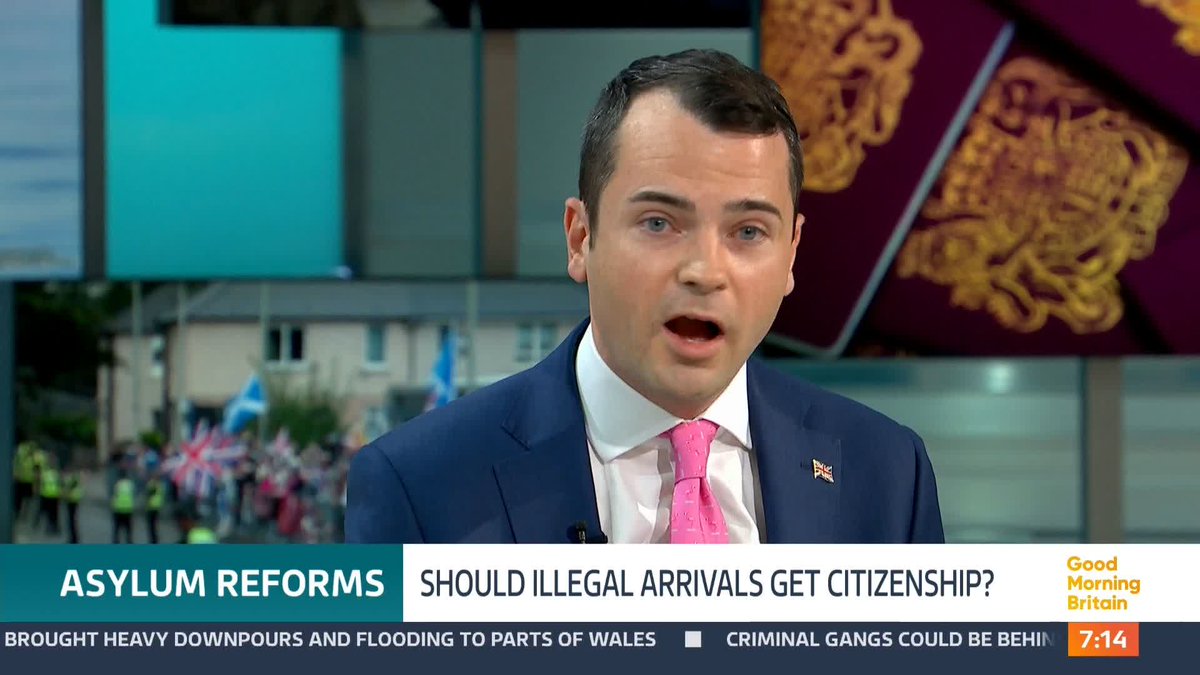 Is it time for illegal migrants to be barred from getting citizenship? Broadcaster Fahima Mahomed and Conservative MP for Broxbourne Lewis Cocking debate.