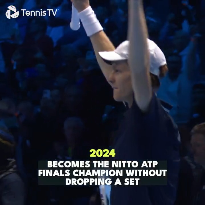 Ricordo come fosse ieri il debutto di Jannik alle nitto atp Finals e il modo in cui non mollava di un solo centimetro, anche se già si sapeva che non sarebbe riuscito a qualificarsi per le semi. Felice di seguirlo ancora e sempre. ❤️