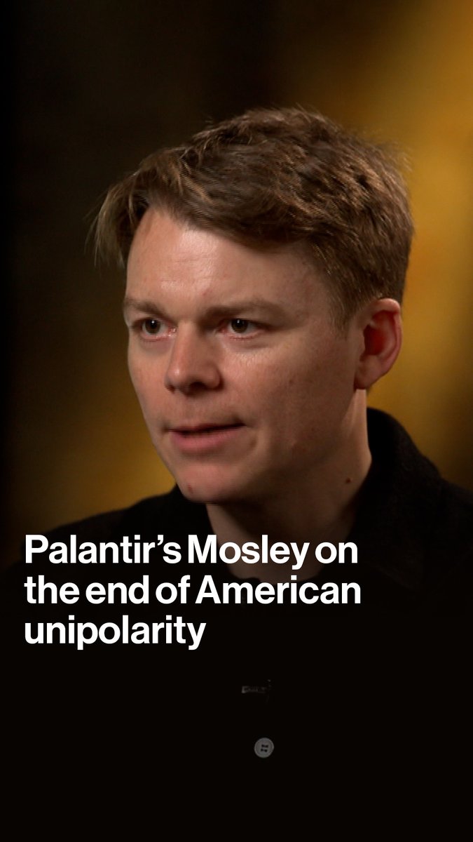 "The moment of American unipolarity is over." As global power dynamics shift and AI reshapes every domain, Louis Mosley, Palantir's UK head, talks to Tom Mackenzie about how defense technology is evolving faster than ever