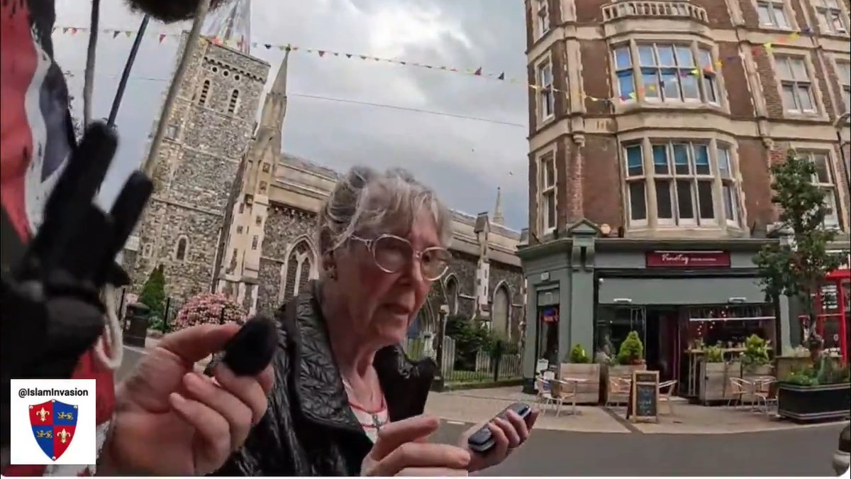 “What’s happening now is a takeover. It will not get any better!” Old lady expressing her worries about their hostility towards our normal standards. “This is the beginning of the end!”