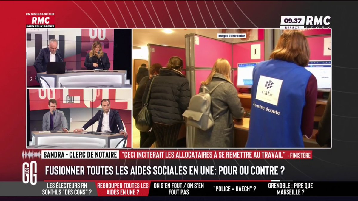 📞 Le coup de gueule de Sandra, au 3216 : "On entend souvent : 'Faut que je retourne travailler pour me refaire du chômage'. C'est quoi ça ? Ça fait 30 ans que je bosse, je n'ai jamais été en arrêt maladie. M*rde à la fin !" #GGRMC