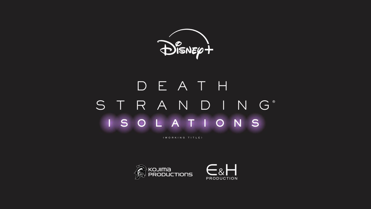 新作アニメーションシリーズ 『DEATH STRANDING ISOLATIONS(Working Title)』 ⠀ エグゼクティブプロデューサーの #小島秀夫 さんと ディズニー・テレビジョン・スタジオ&グローバル・オリジナル・テレビ・ストラテジー プレジデントの #エリック・シュライアー による スペシャルコメントが到着!🎙️ ⠀ ディズニープラス KOJIMA PRODUCTIONS E&H production がアニメーションでお届けする 「#DEATHSTRANDING」の新たな物語をお楽しみに! ⠀ #ディズニープラス スターで 2027年 独占配信 ⠀ #ディズニープラスオリジナルプレビュー2025