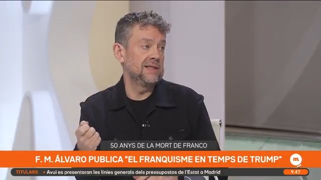 Francesc-Marc Álvaro, diputat d'ERC, sobre Vox: "És un partit declaradament neofranquista: agafa el substrat que existia del franquisme sociològic i l'articula políticament connectat amb un moviment contemporani com és la ultradreta global." #Matins3Cat