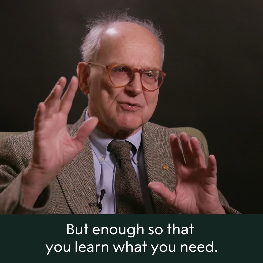 Work hard, learn by doing and do something you love. On International Students' Day, our 2017 physics laureates share their advice for young researchers. #studentsday