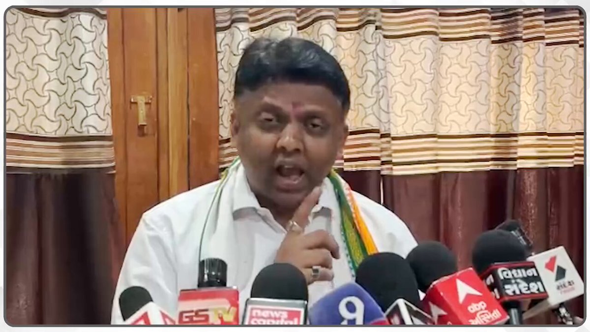 A few days ago, AAP MLA from Bharuch, Chaitar Vasava, tried to threaten India with a “Nepal-type situation.” Now MP Dhaval Patel bhai has given him a fitting reply. Chaitar Vasava may project himself as a big tribal leader, but on the ground, Dhaval bhai is receiving far greater support from the tribal community. That’s exactly why both Congress and AAP are rattled. They’re even more unsettled because he is educated, articulate, and strongly aligning the tribal community with a proud Hindu identity while Congress and AAP continue to run an anti-Hindu narrative and provoke them.