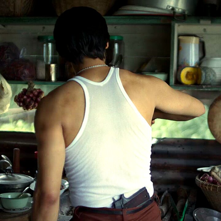 that white tank top on him lord have mercy