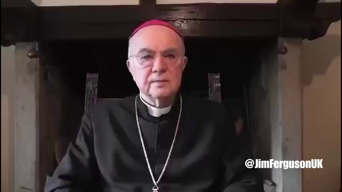 🚨 ARCHBISHOP VIGANÒ JUST DROPPED A NUCLEAR TRUTH BOMB When a senior Catholic Archbishop — a former Apostolic Nuncio to the United States — openly accuses global elites of infiltrating Western governments to impose Agenda 2030… the world should stop and listen. Viganò warns: “A dangerous subversive elite has infiltrated the highest levels of Western institutions to implement a criminal global plan.” He says those who expose this “global coup” are silenced through: • Censorship • Intimidation • Psychiatric abuse • Arrest And he names a political prisoner the mainstream refuses to talk about: Rainer Füllmich — imprisoned for the crime of telling the truth. Then Viganò goes further than almost any church figure in our lifetime: “It is not Füllmich who belongs in prison, but those who committed the greatest crime ever against humanity.” And he names them: Fauci Gates Schwab Soros von der Leyen Bourla …and their accomplices in public office. This is unprecedented. A senior Archbishop accusing the globalist power structure of crimes against humanity — and calling the emerging system what it is: A totalitarian regime spreading across Europe, Canada, Australia and every nation controlled by the UN, NATO, WHO and WEF. His call to the world is clear: “Raise your voice. Defend the persecuted. Free Rainer Füllmich.” History is accelerating. The Church is speaking. Whistleblowers are being jailed. And the globalists are losing their grip. The truth is breaking through. Arcivescovo Carlo Maria Viganò