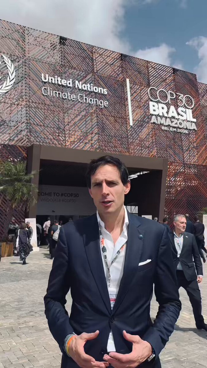 Just arrived in Belém 🇧🇷 with my team for the biggest climate conference of the year — COP30 Brasil. I’ll represent the EU, together with Lars Aagaard, Ministers, and Members of the European Parliament. It’s going to be an intense week of negotiations. #StayTuned #COP30