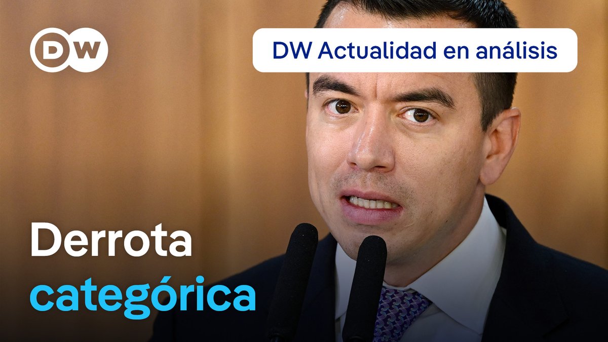 Ecuador rechaza el referendo de Noboa y dice No a bases militares de EE. UU. El presidente buscaba reformar la Constitución, permitir bases militares extranjeras, reducir el número de asambleístas y eliminar la financiación pública de los partidos. Su derrota fue categórica. /jr