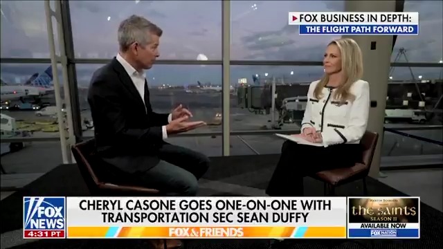 The The FAA ✈️ has ended flight reductions so I am excited to focus on making sure America has the best and most advanced air traffic control system in the world. 🇺🇸 I tell Cheryl Casone how U.S. Department of Transportation is ensuring YOUR travel is safe, enjoyable, and efficient on FOX Business’ “The Flight Path Forward,” Wednesday at 8pm ET. 📺