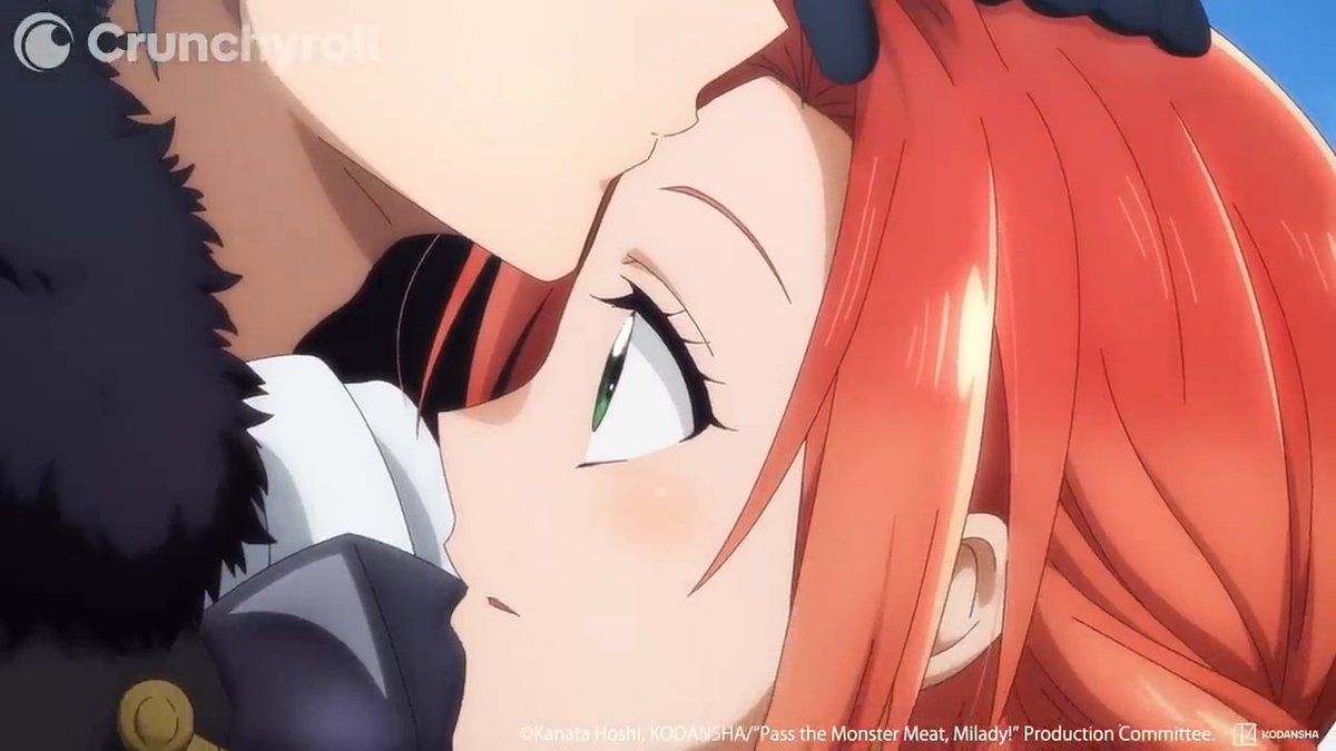 The power of a forehead kiss 😘 (via Pass the Monster Meat, Milady!)