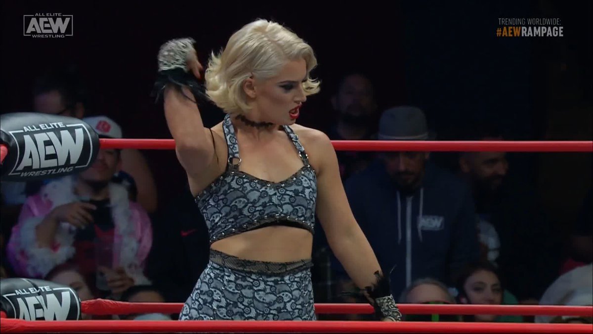 2 years ago today on Rampage, Toni Storm handed Emi Sakura a script before their match but EMI REFUSED TO FOLLOW IT. Tony Schiavone: “Scripts have never worked in wrestling.” 😭