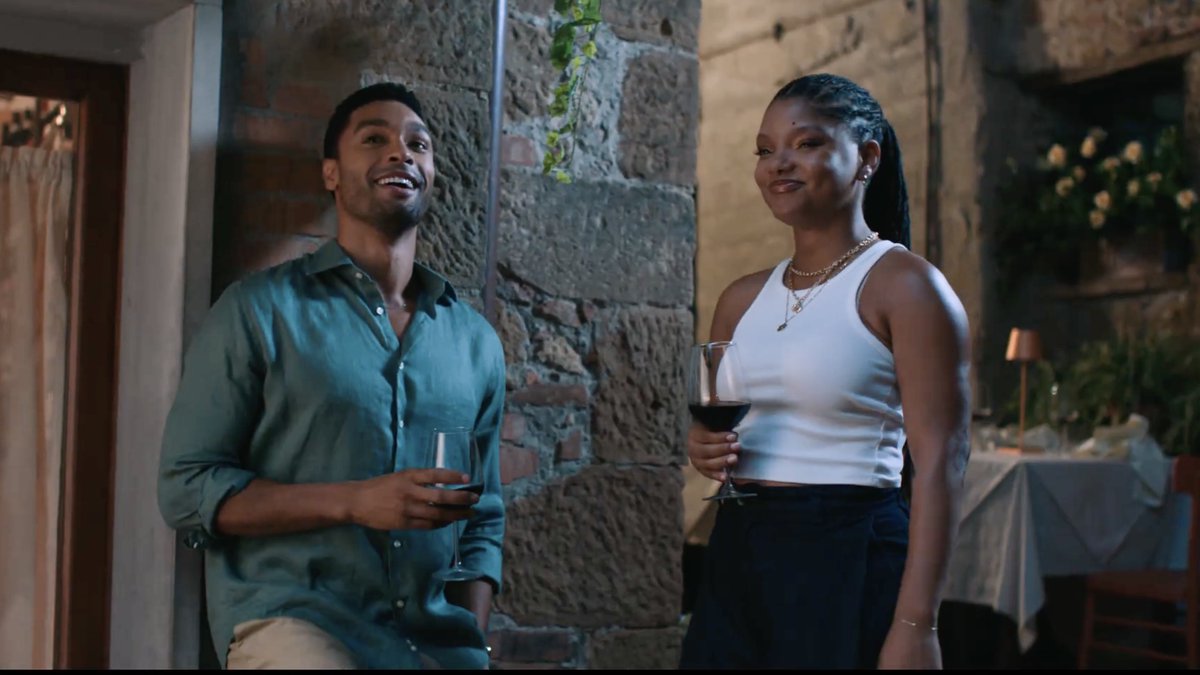 Halle Bailey and Regé-Jean Page star in the official trailer for #YouMeAndTuscany. In theaters on April 10.