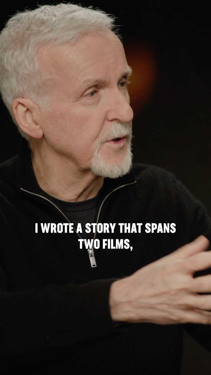 "We definitely go deeper" Get a sneak peek at our Big Ticket interview with director James Cameron, who reveals how #Avatar: Fire and Ash is the culmination of the first two films. Get tickets at the link below - full interview goes live tomorrow!