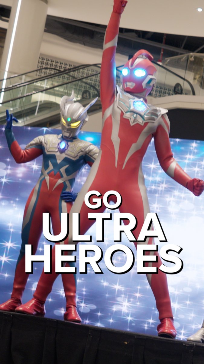 💥 GO ULTRA HEROES! ✨ Don't miss #UltramanLive next weekend, November 22nd & 23rd at American Dream New Jersey!! 💪