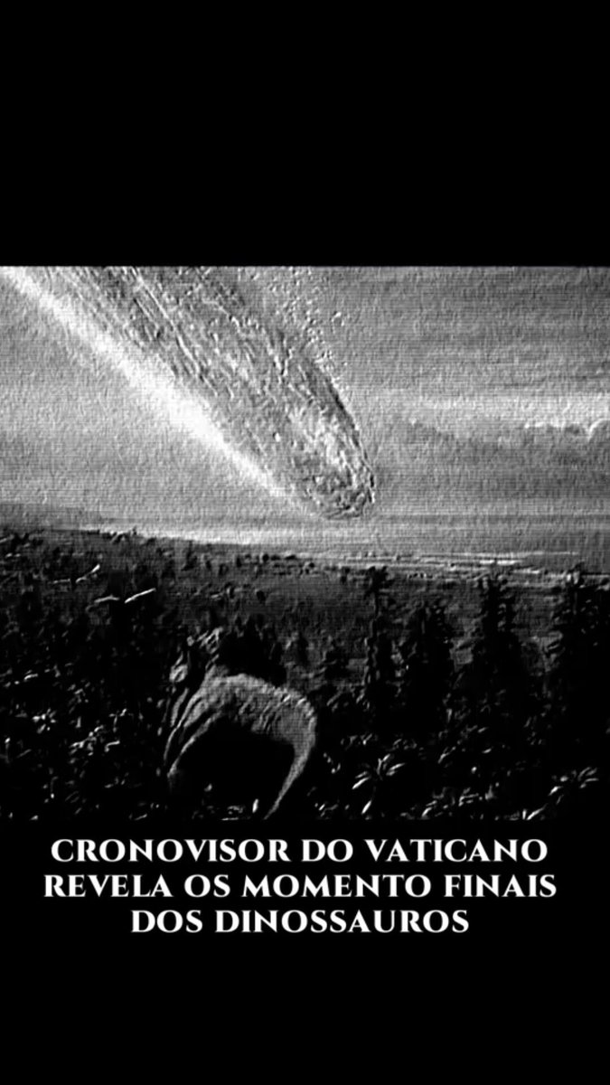 ⏳🦖 TIME TRAVEL: Vatican Chronovisor reveals REAL IMAGES of the FINAL MOMENTS of the DINOSAURS! 😱⚡