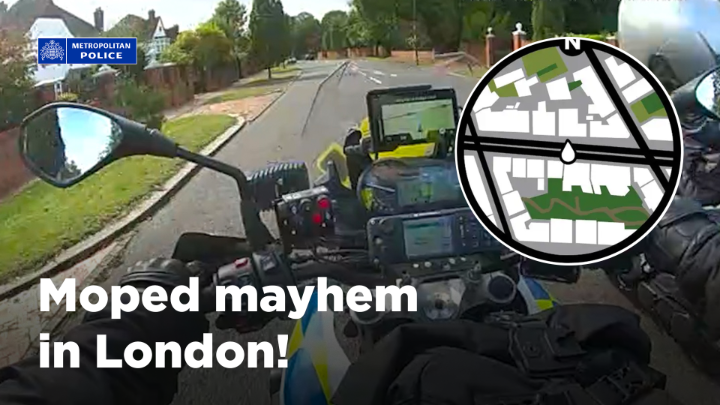 A suspect attempted to escape on a stolen moped, even throwing a helmet at officers during the pursuit! When that failed, he abandoned the moped and discarded two knives over a wall, before being safely detained by officers. He was arrested, charged and sentenced to 15 months in prison. We remain dedicated to tackling moped-enabled crime and keeping Londonโs streets safe.