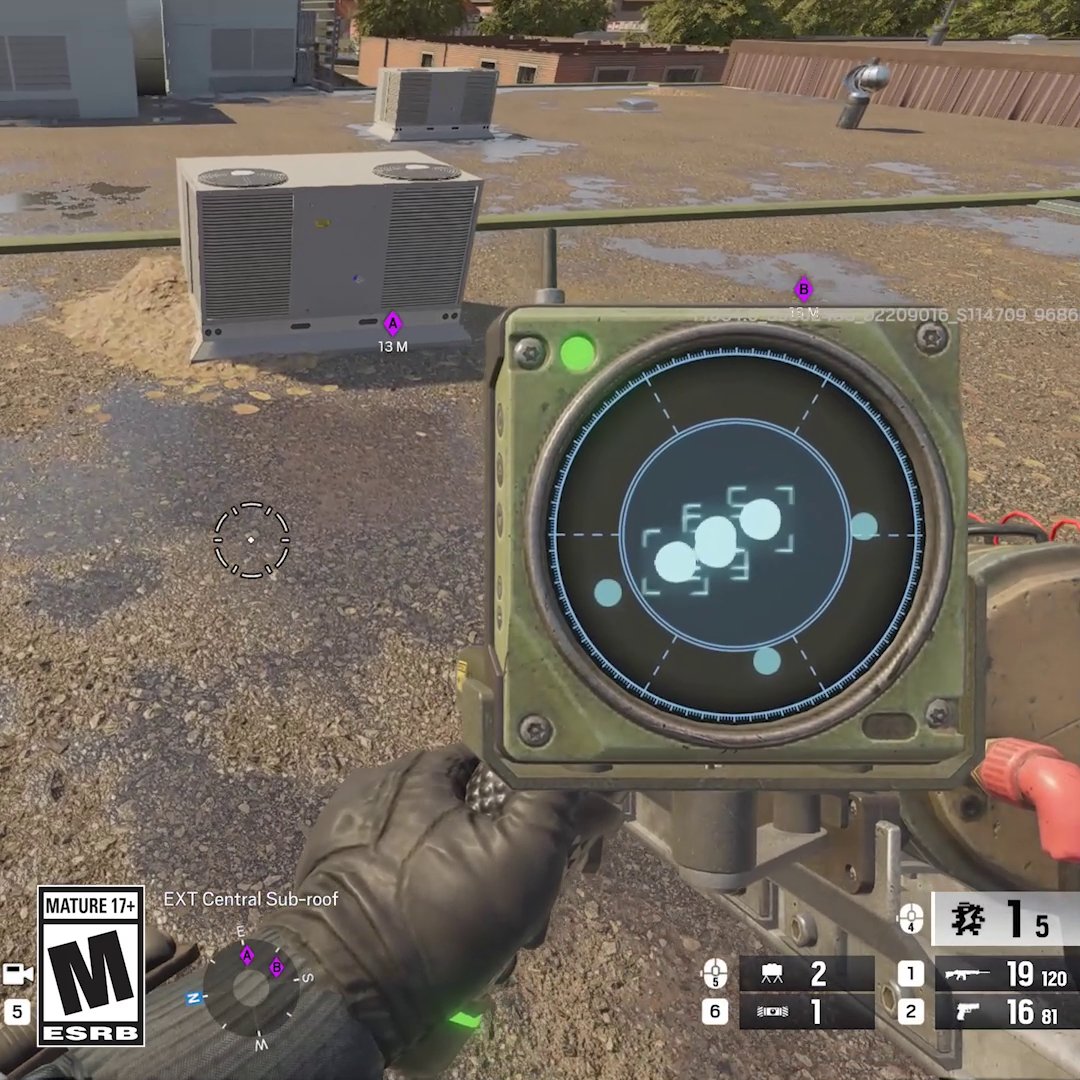 In Operation Tenfold Pursuit, Thatcher is bringing some new tricks to the table. His new E.G.S. Disruptor will allow him to detect, disrupt, and even reveal enemy electronics ⚡