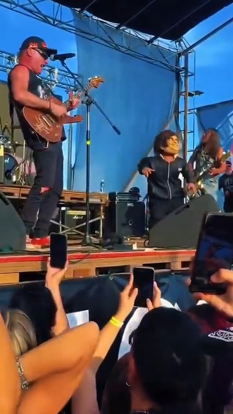 "La Renga": Por este momento durante su recital en Luján
