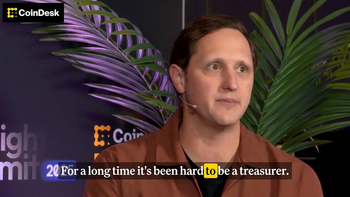 💰 Eric Queathem notes at Midnight Summit 2025, that stablecoins offer corporate treasurers massive efficiency gains, potentially adding "tens of millions of dollars to the bottom line."