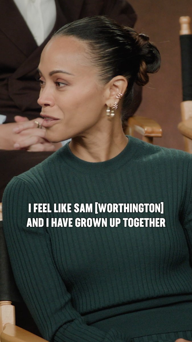 "I feel like my biggest gift is getting to grow with this man." Zoe Saldaña reflected on working with Sam Worthington in #AvatarFireAndAsh. See them reunite in our latest Big Ticket interview and grab your tickets now at the link below! Sponsored by Apple Pay.