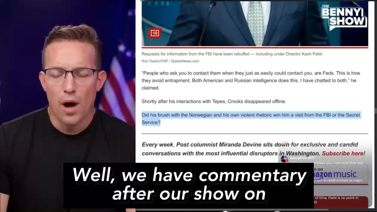 If the FBI wants the trust of the American people, they must release everything on Thomas Crooks. The case has: - Hundreds of agents assigned - Thousands of tips - Half a million files And yet we’re learning from journalists that Crooks went by they/them pronouns, was obsessed with furries, and was exploring gender identity. The truth has to come from the FBI first, not from leaks or journalists. Americans deserve the full picture: his radicalization, online habits, and outside influences. Be transparent. Release it all. That’s the only way to restore trust.