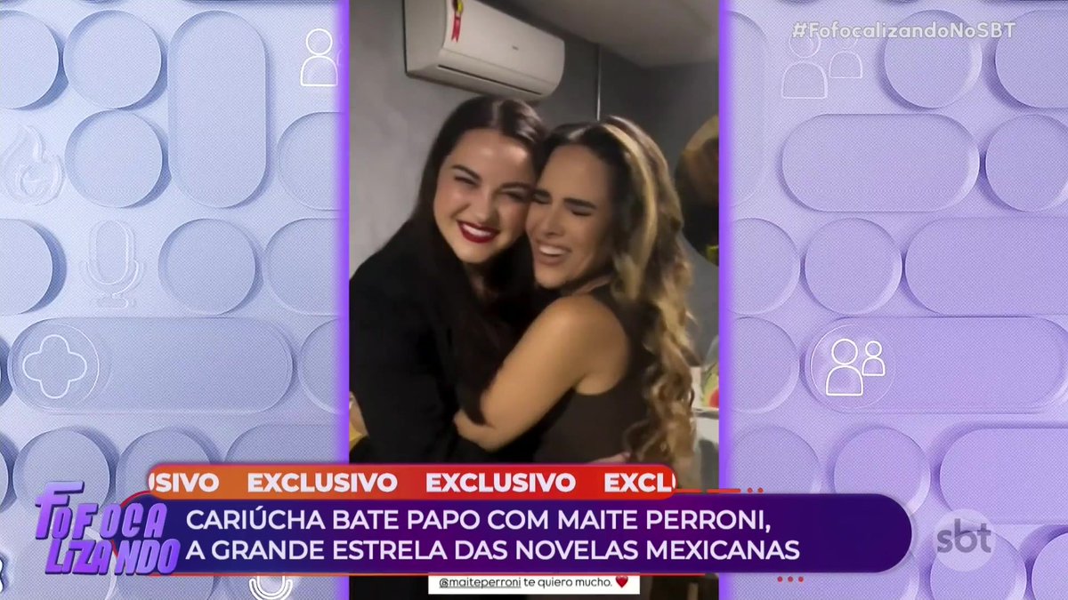 Maite Perroni rasga elogios para Wanessa Camargo e destaca o apoio da cantora em sua carreira no Brasil #FofocalizandoNoSBT
