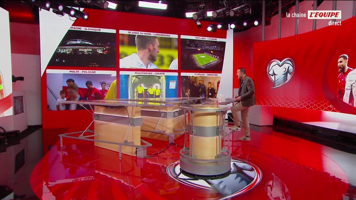 L'Allemagne tremble ! Suivez le multiplex des qualifications au Mondial 2026 en direct sur la chaine L'Équipe.