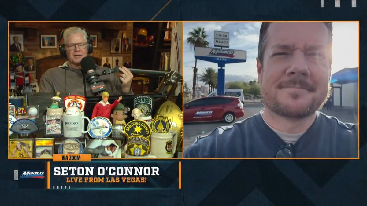 On the road with Maaco: Seton O'Connor checks in from Las Vegas! #PARTNER