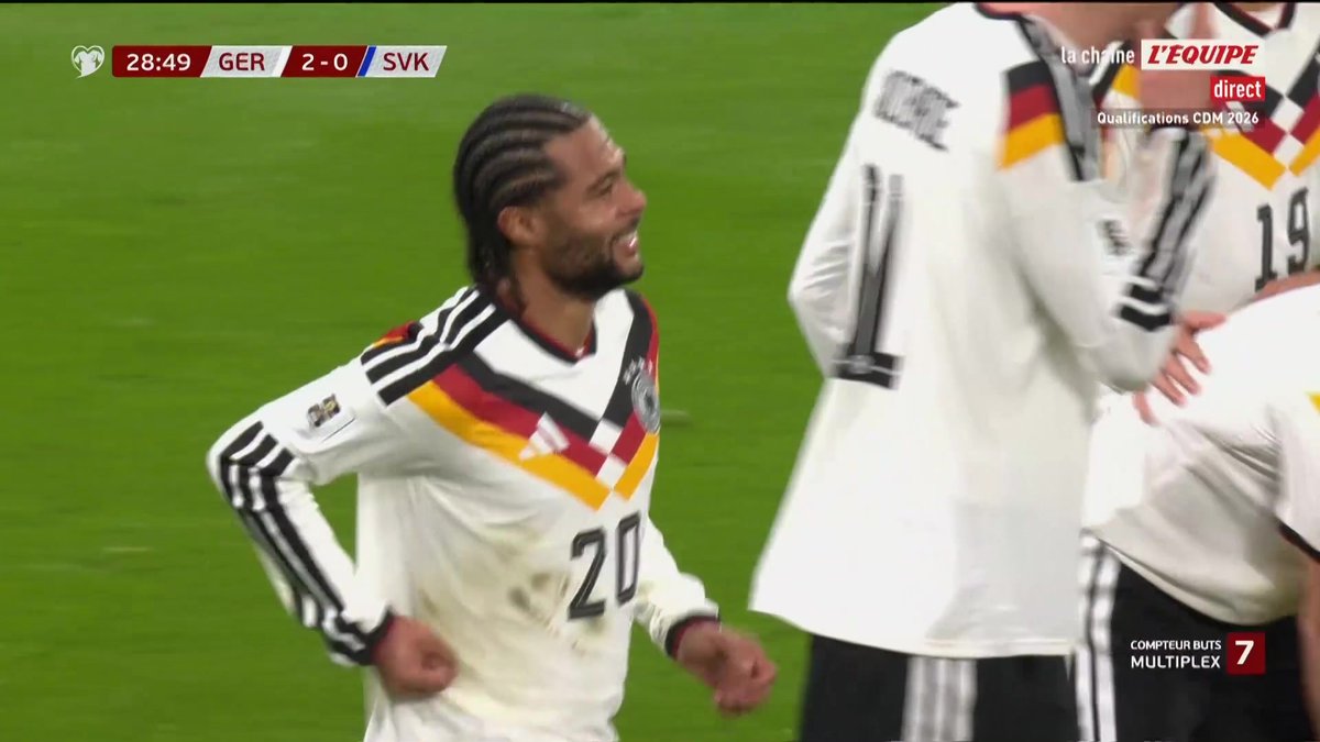 Serge Gnabry pour le 2-0 ! Suivez le match >