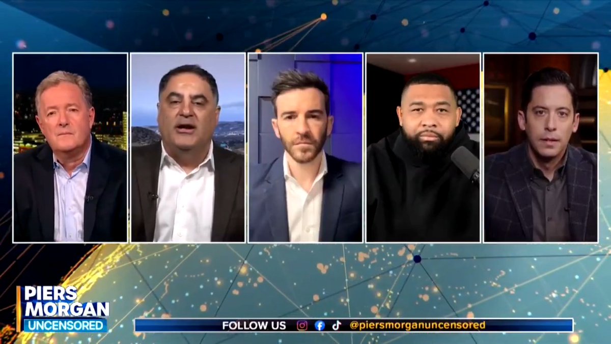 'It's pretty much proven that it's Mossad!' Cenk Uygur says the Epstein leaks point towards the sex criminal working with Israel: "The point is, someone else is running our government." Watch more 👇 📺 Piers Morgan | @CenkUygur