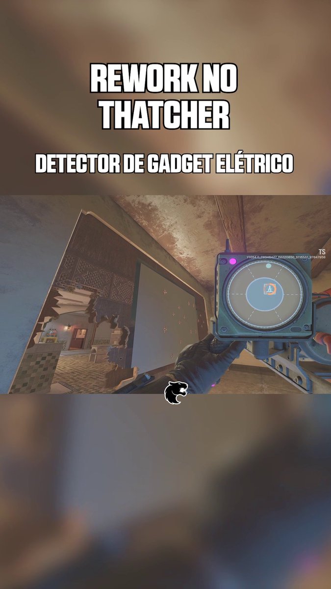 Curtiram o novo Rework do Thatcher? 🔄 Canhão eletromagnético ✅ 6 cargas ✅ DMR nova ✅ #FURIAR6 #Ubisoft