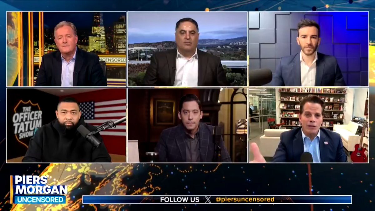 "He has a PhD in smoke screening..." Anthony Scaramucci predicts President Trump will find something to distract the public from the Epstein files. Watch more 👇 📺 Piers Morgan | Anthony Scaramucci