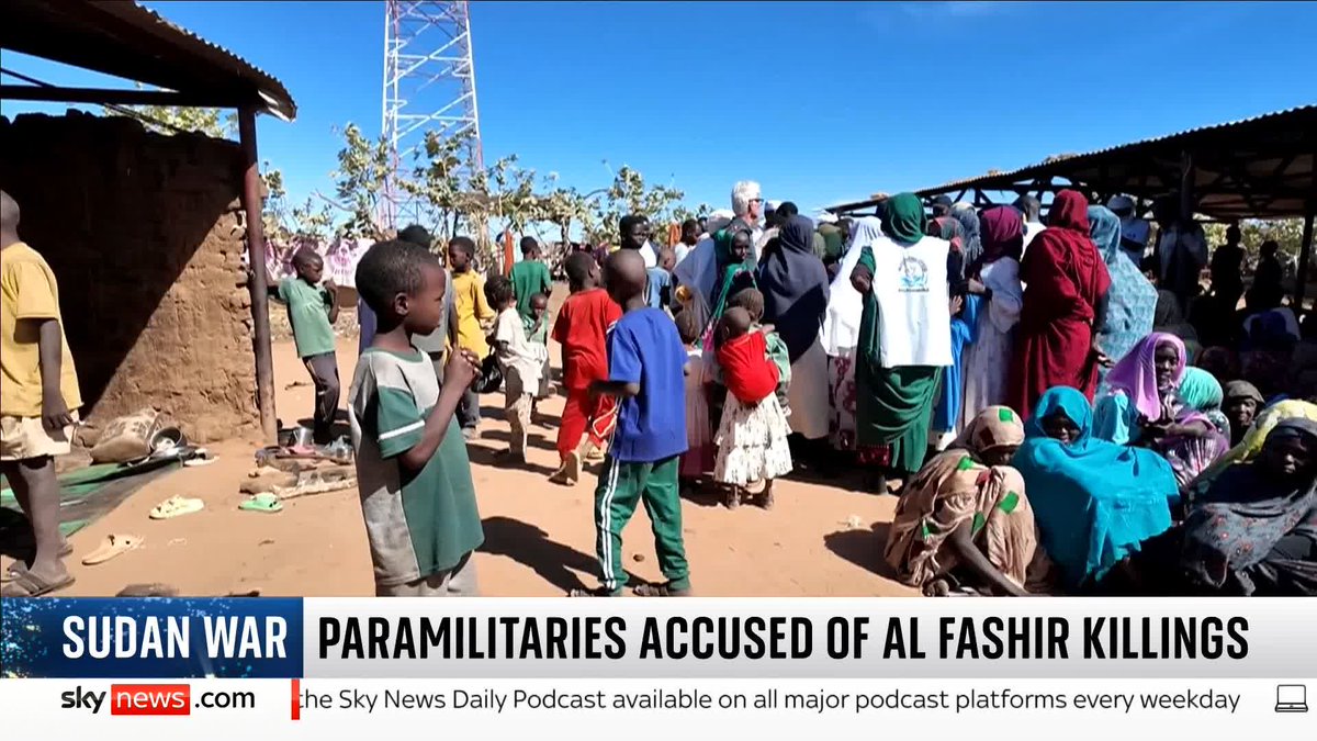 'Just 1% of what we spend on arms globally' could save more than 100 million lives if spent on humanitarian work, says Tom Fletcher. He's been speaking to Yalda Hakim about alleged atrocities by paramilitary forces in the Sudanese city of al Fashir.